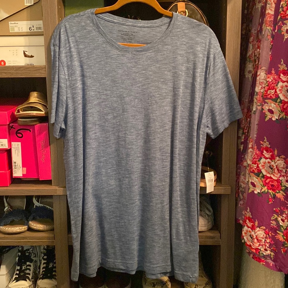 Banana Republic Vintage Men Organic Cotton Short Sleeve Tee Shirt Size Large